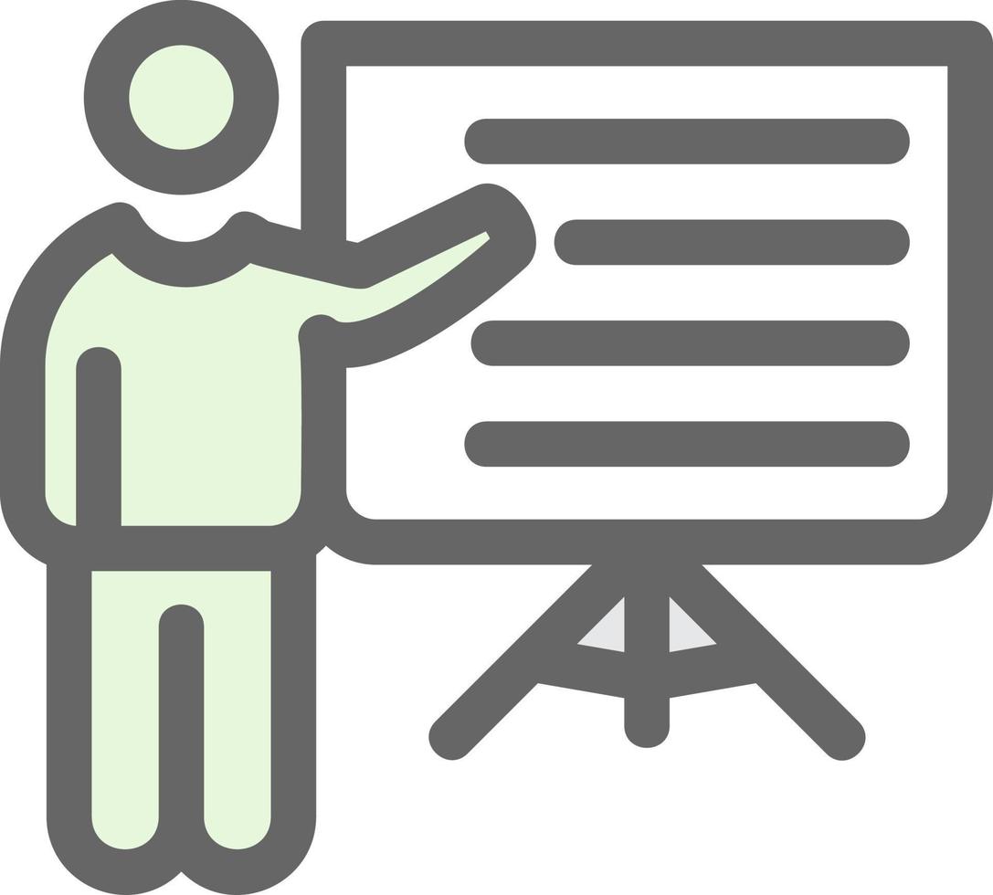 Presentation Vector Icon Design
