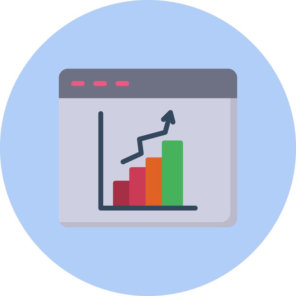 Bar Chart  Vector Icon