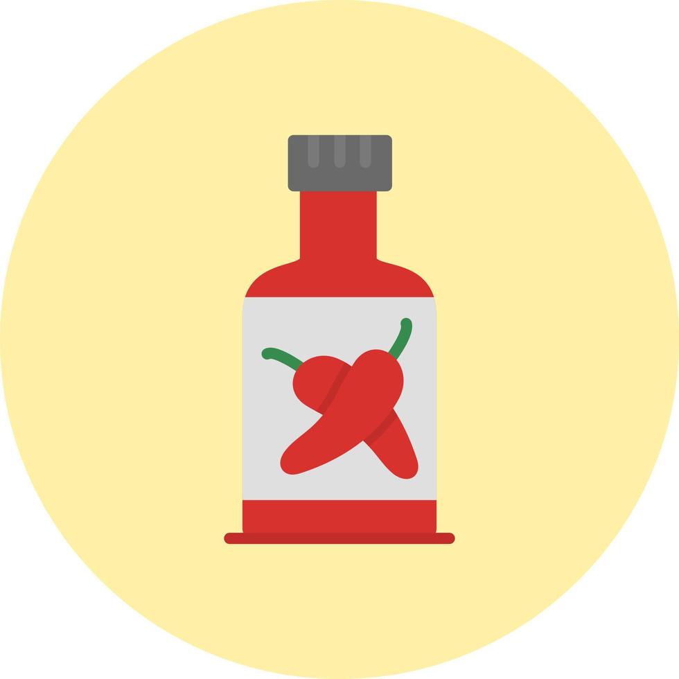 Chili Sauce Vector Icon