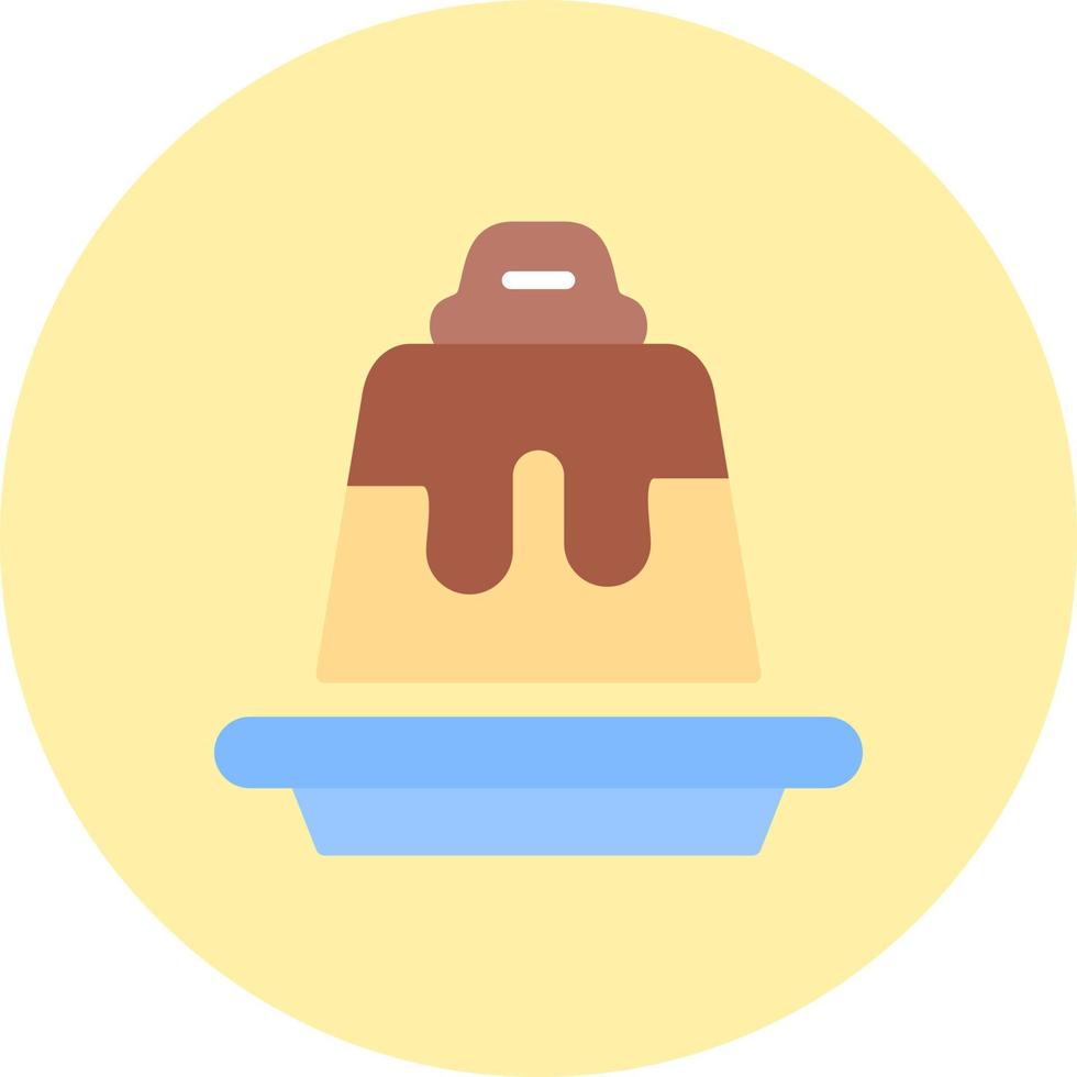 Flan Vector Icon