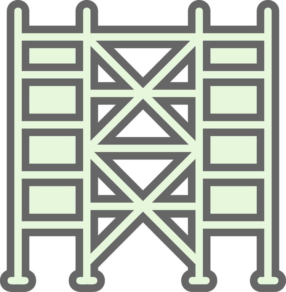 Scaffolding Vector Icon Design