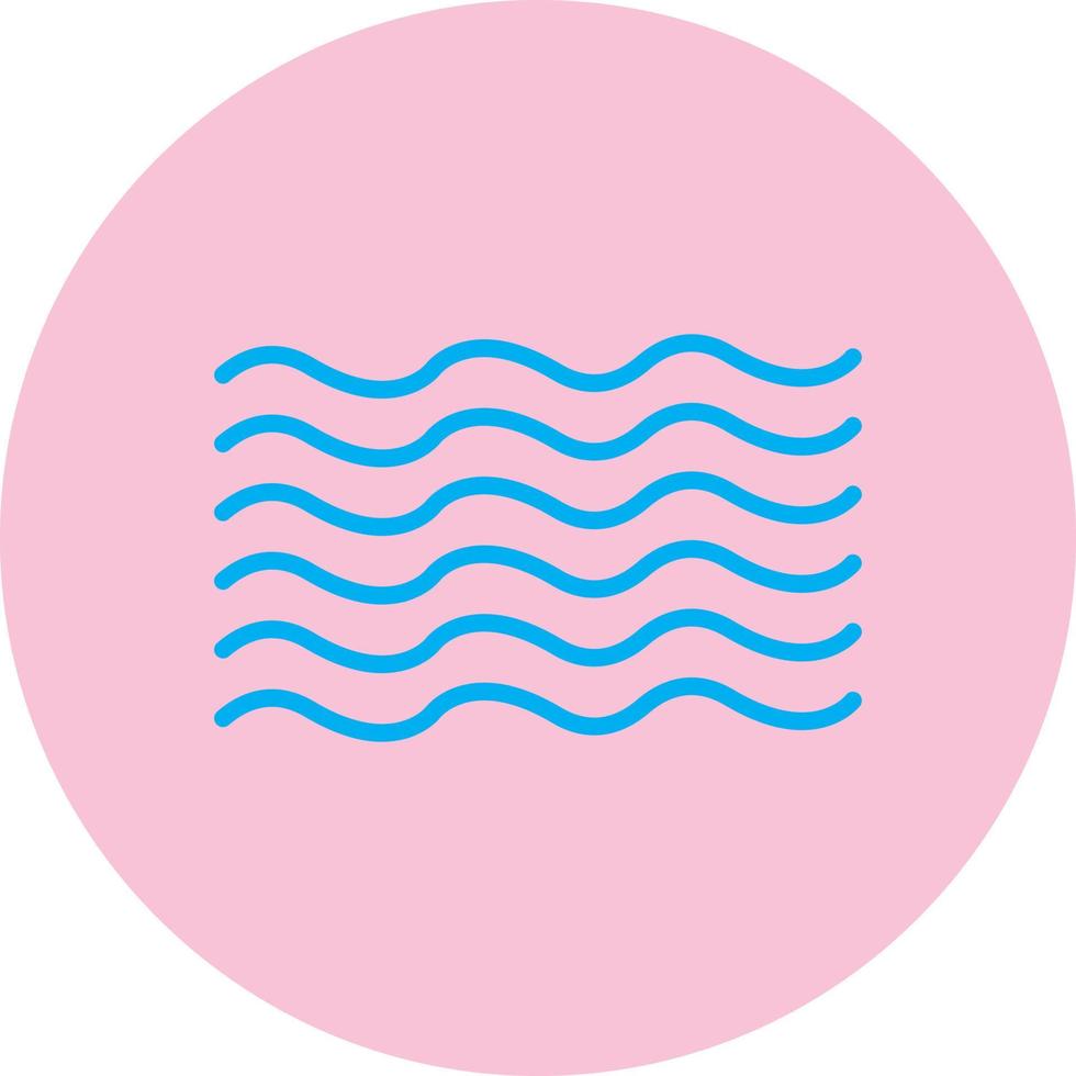 Waves Vector Icon