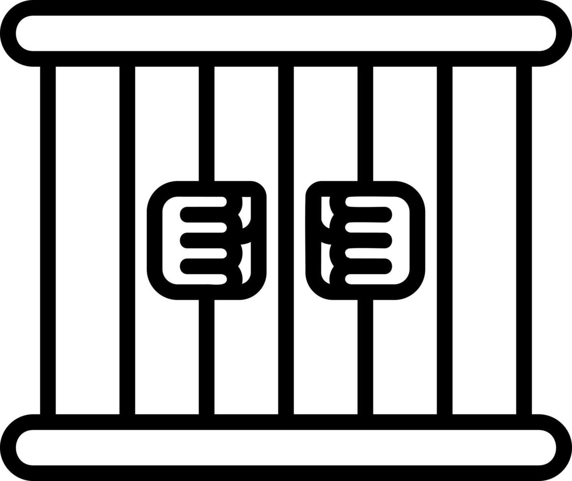 Jail Vector Icon Design
