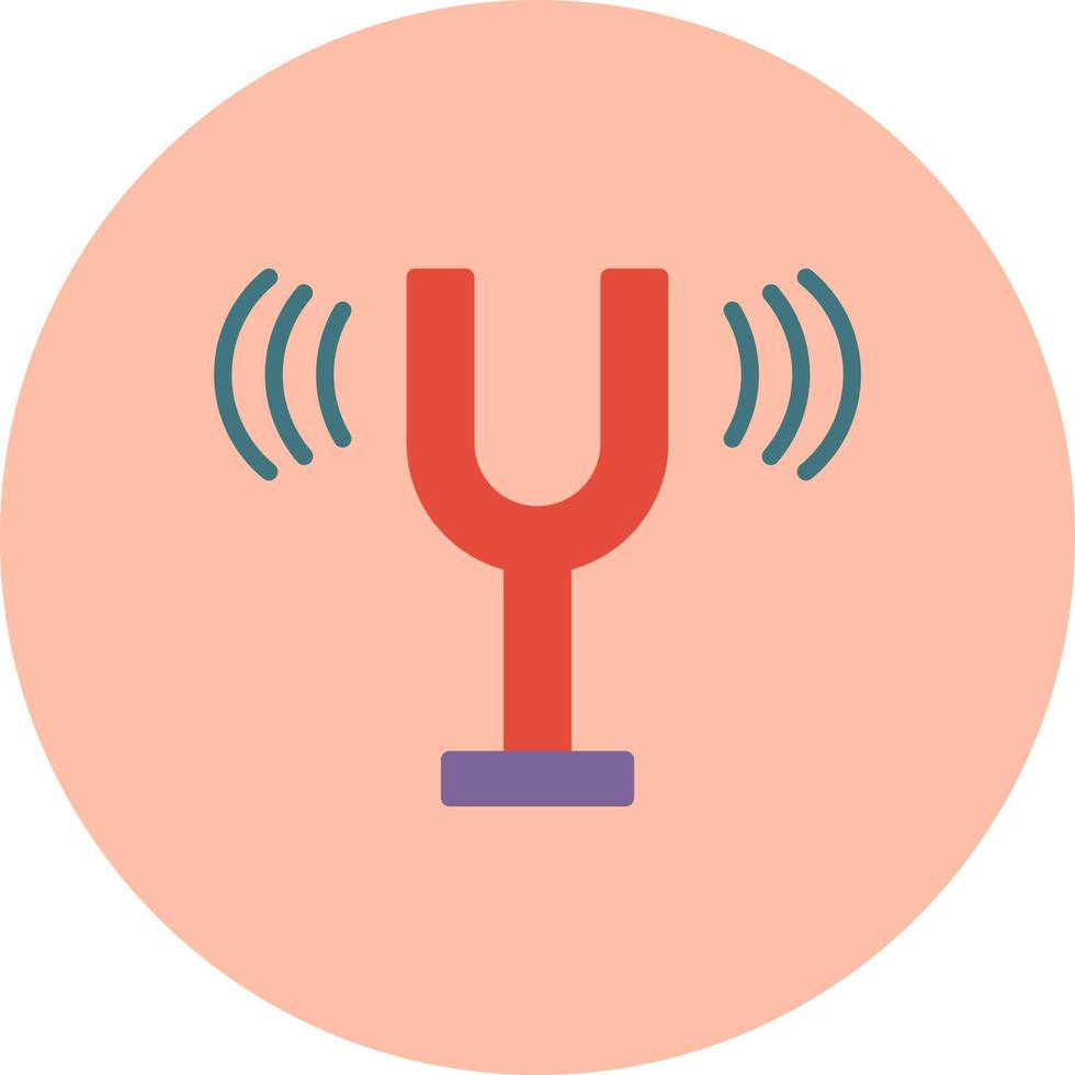 Sound Fork Vector Icon