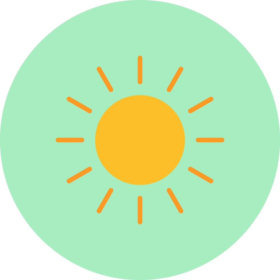 Sun Vector Icon