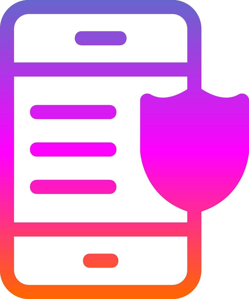Cyber Security Vector Icon Design