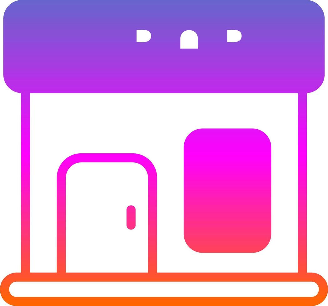 Library Vector Icon Design