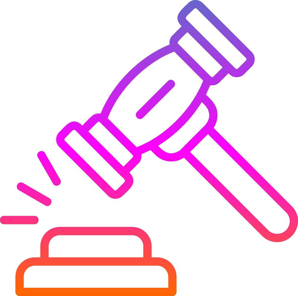 Justice Vector Icon Design