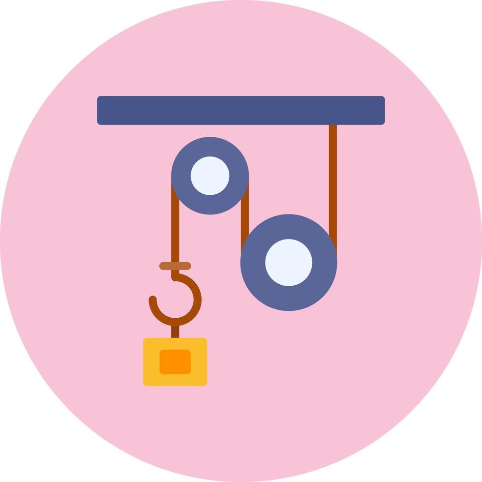Pulley Vector Icon