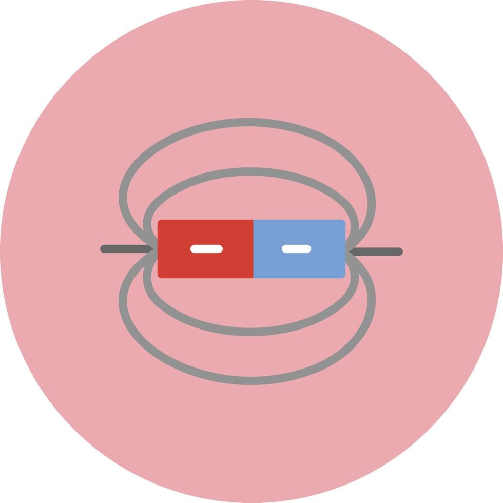 Magnetic Field Vector Icon