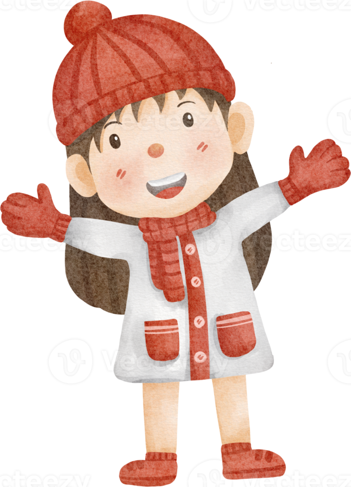 watercolor cute children png