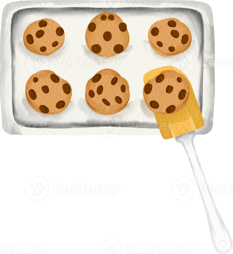 watercolor cookies clip art png