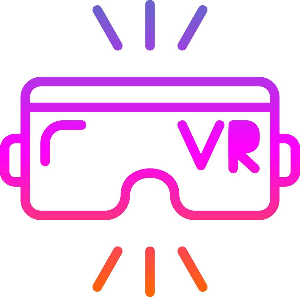 Virtual Reality Vector Icon Design