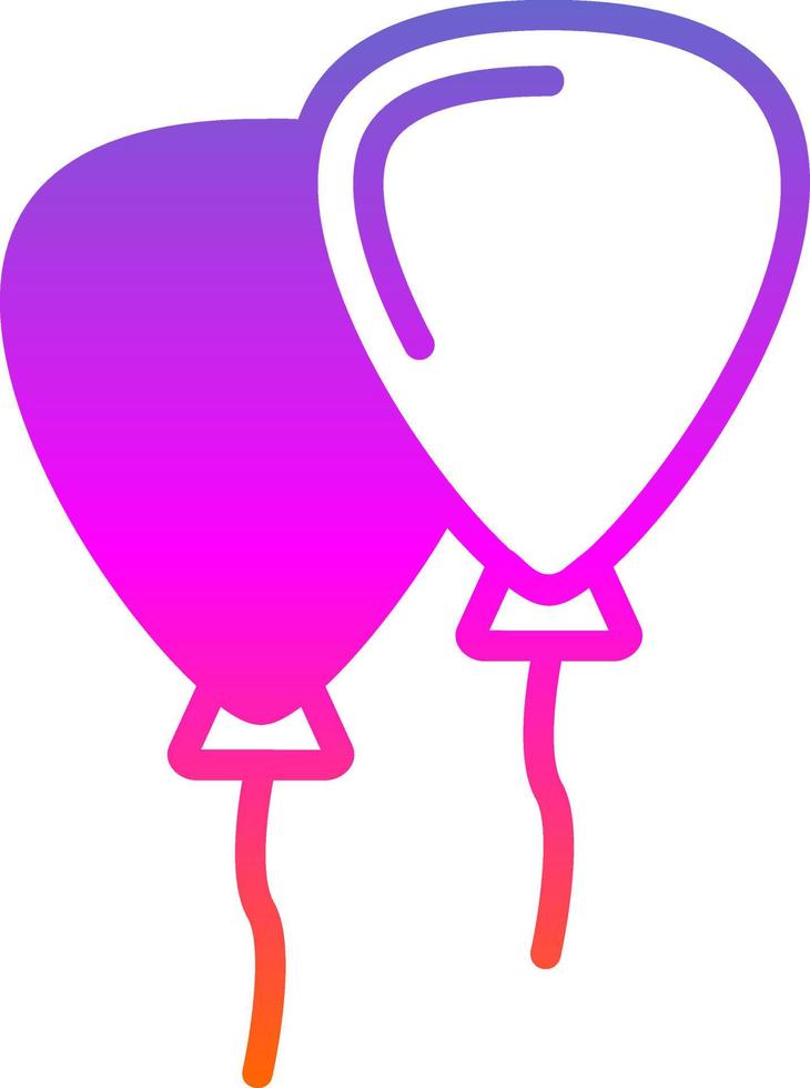 Balloon Vector Icon Design