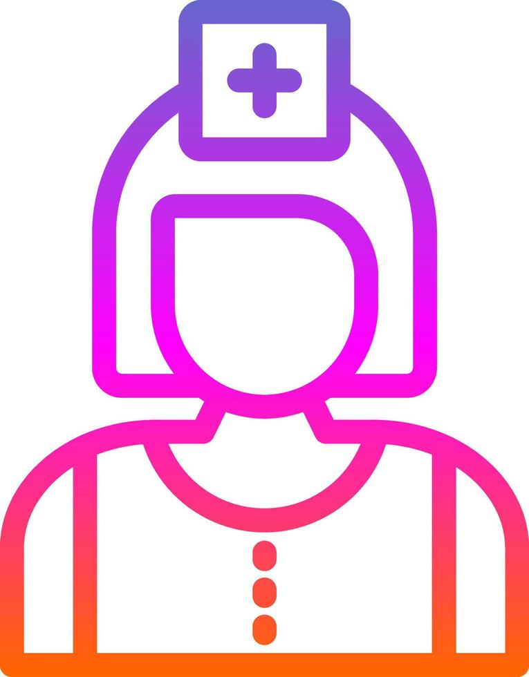 Nurse Vector Icon Design