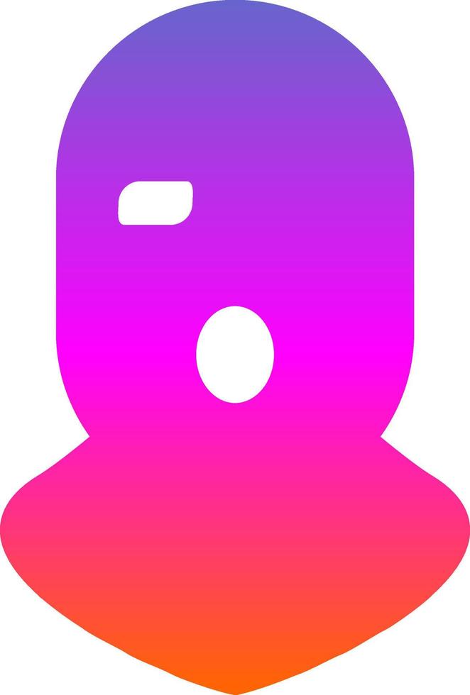 Balaclava Vector Icon Design