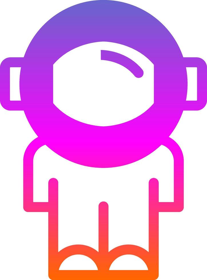 Astronaut Vector Icon Design