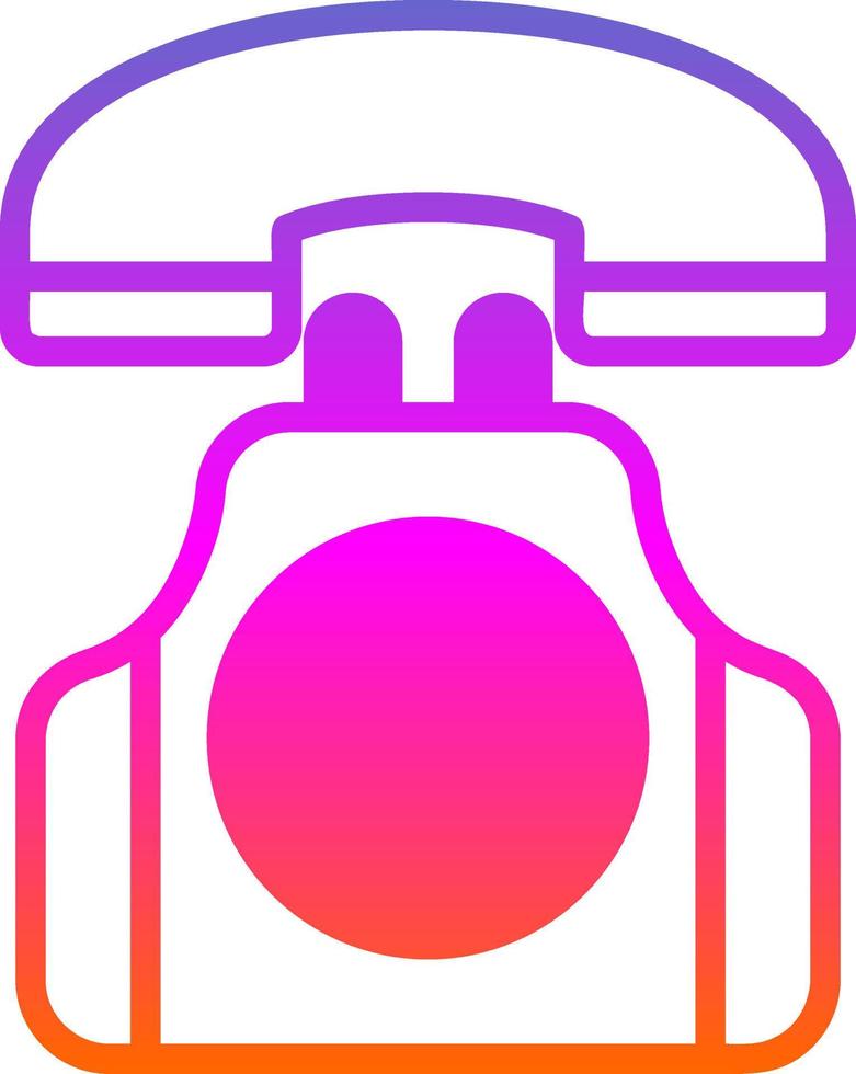 Telephone Vector Icon Design