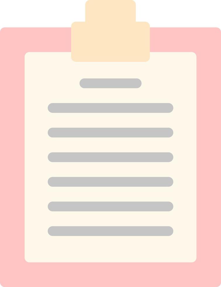 Clipboard Vector Icon Design