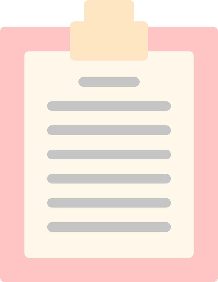 Clipboard Vector Icon Design