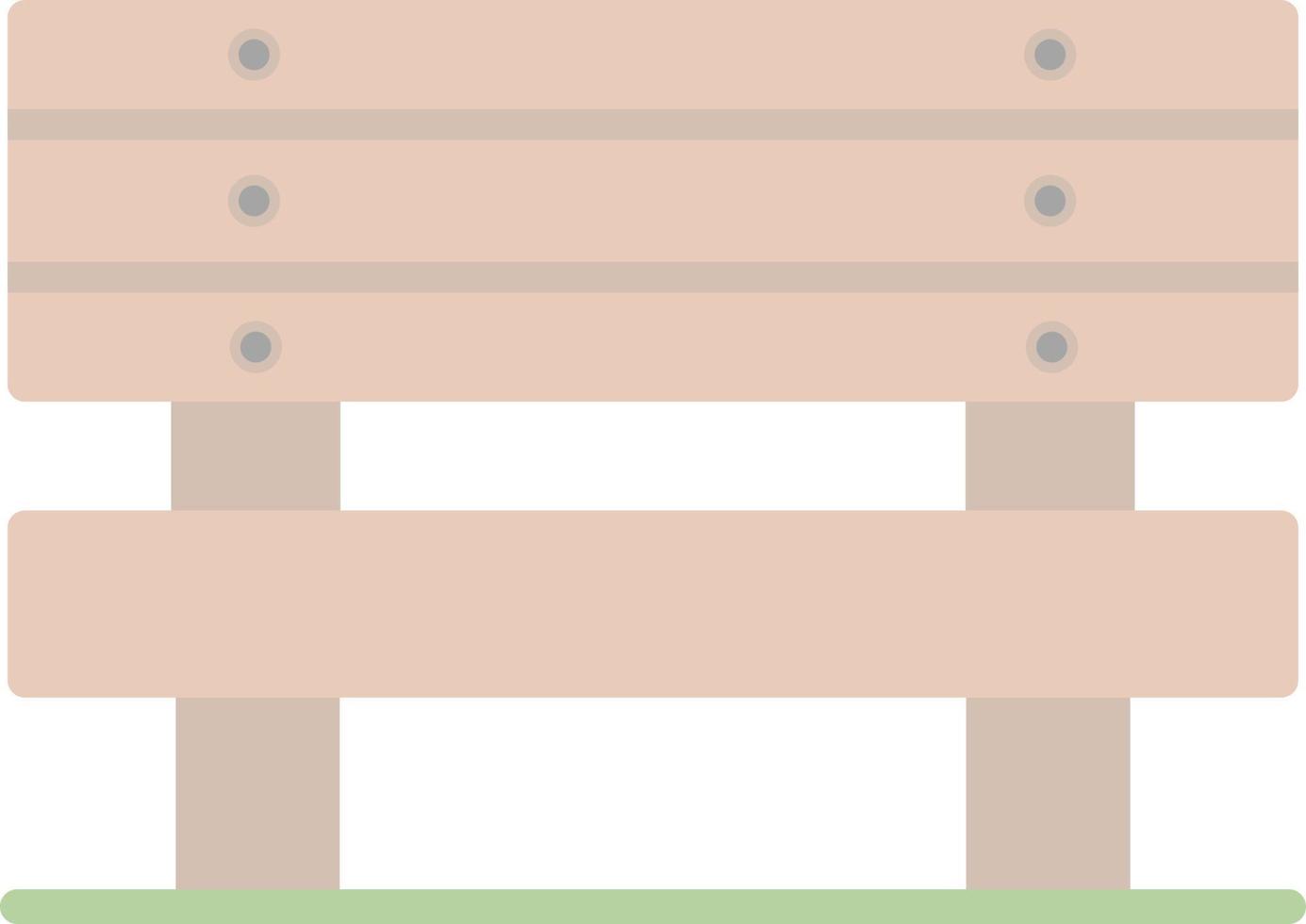 Bench Vector Icon Design
