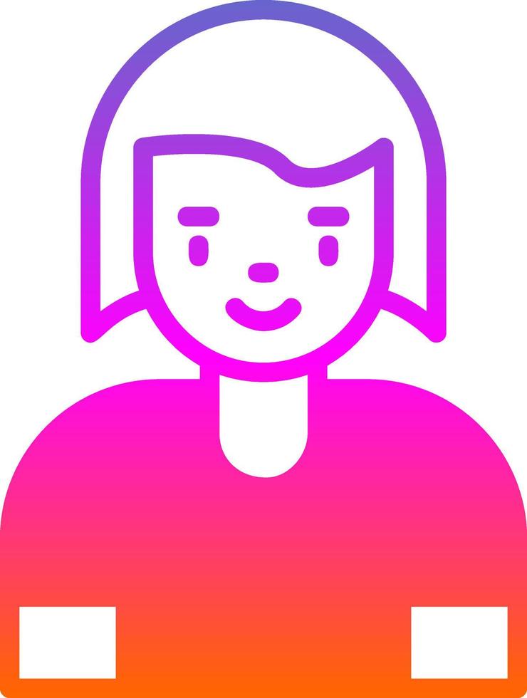 Woman Vector Icon Design