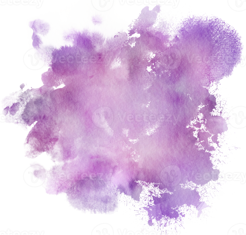 watercolor purple stain png