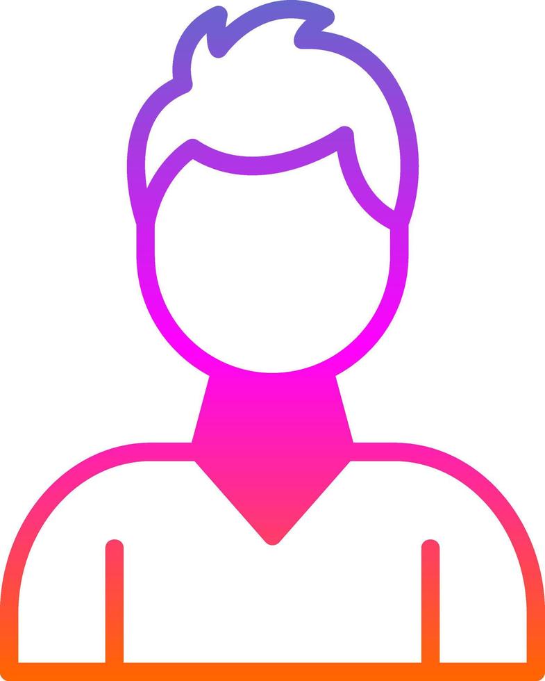 Boy Vector Icon Design