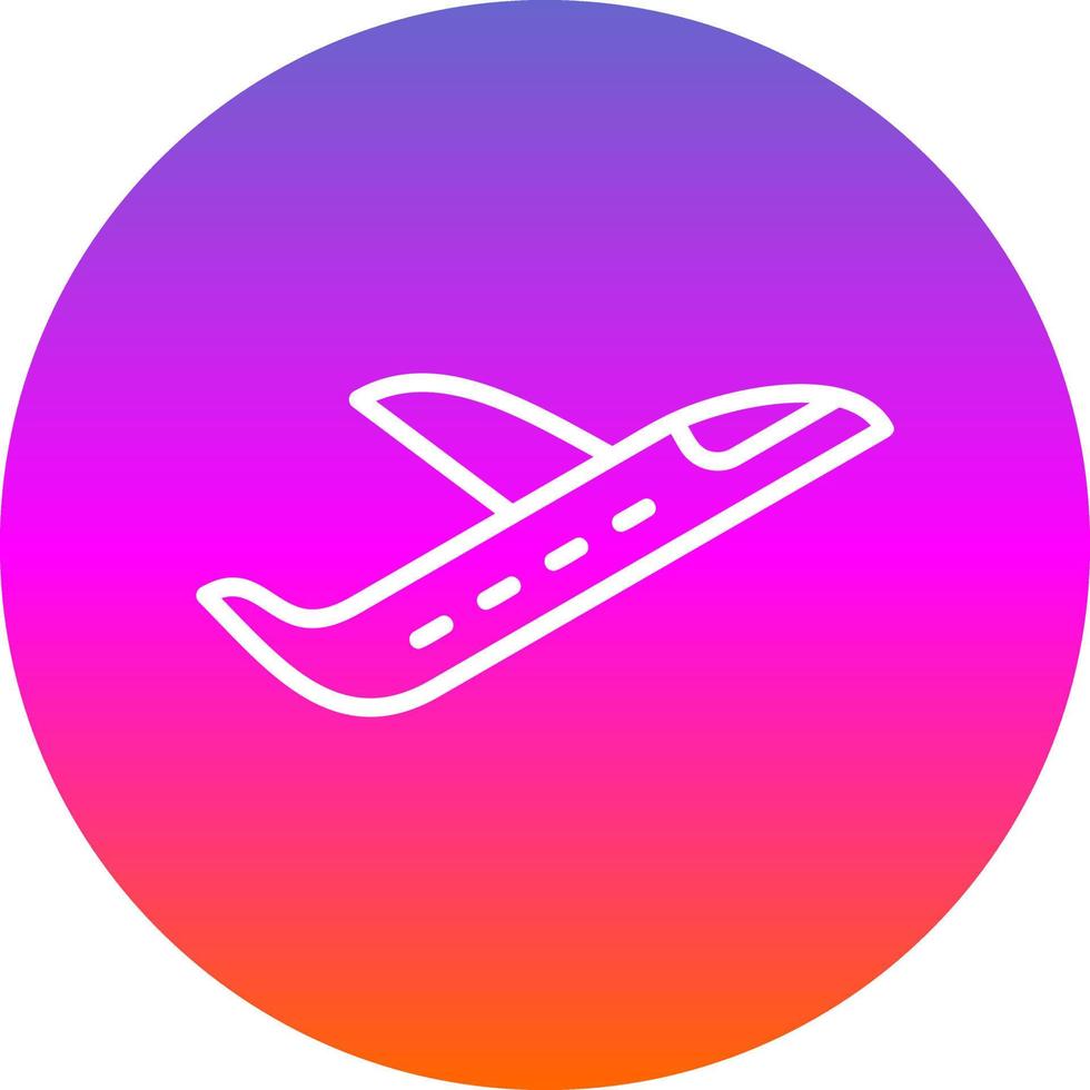 Departure Vector Icon Design