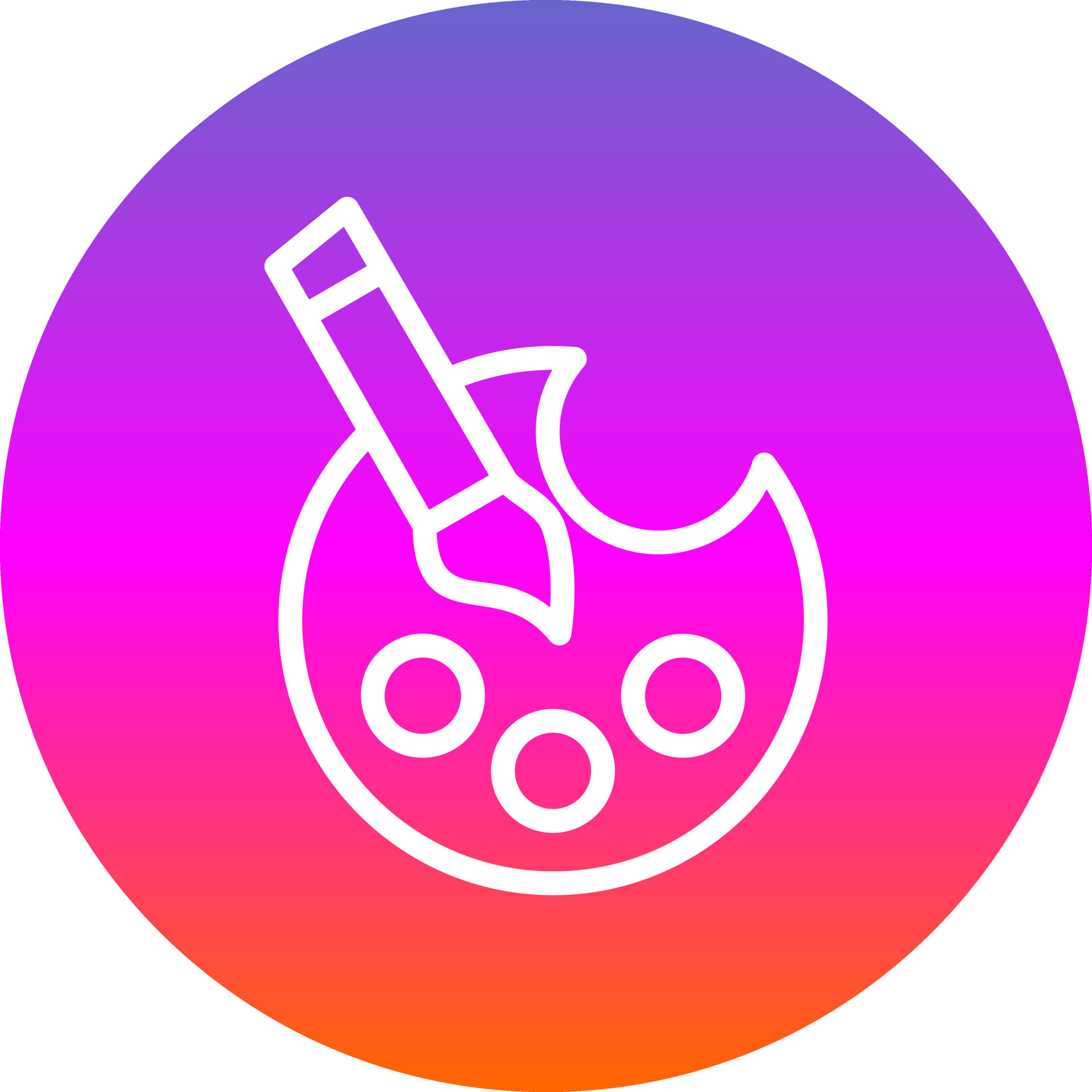 Color Palette Vector Icon Design 16535415 Vector Art at Vecteezy