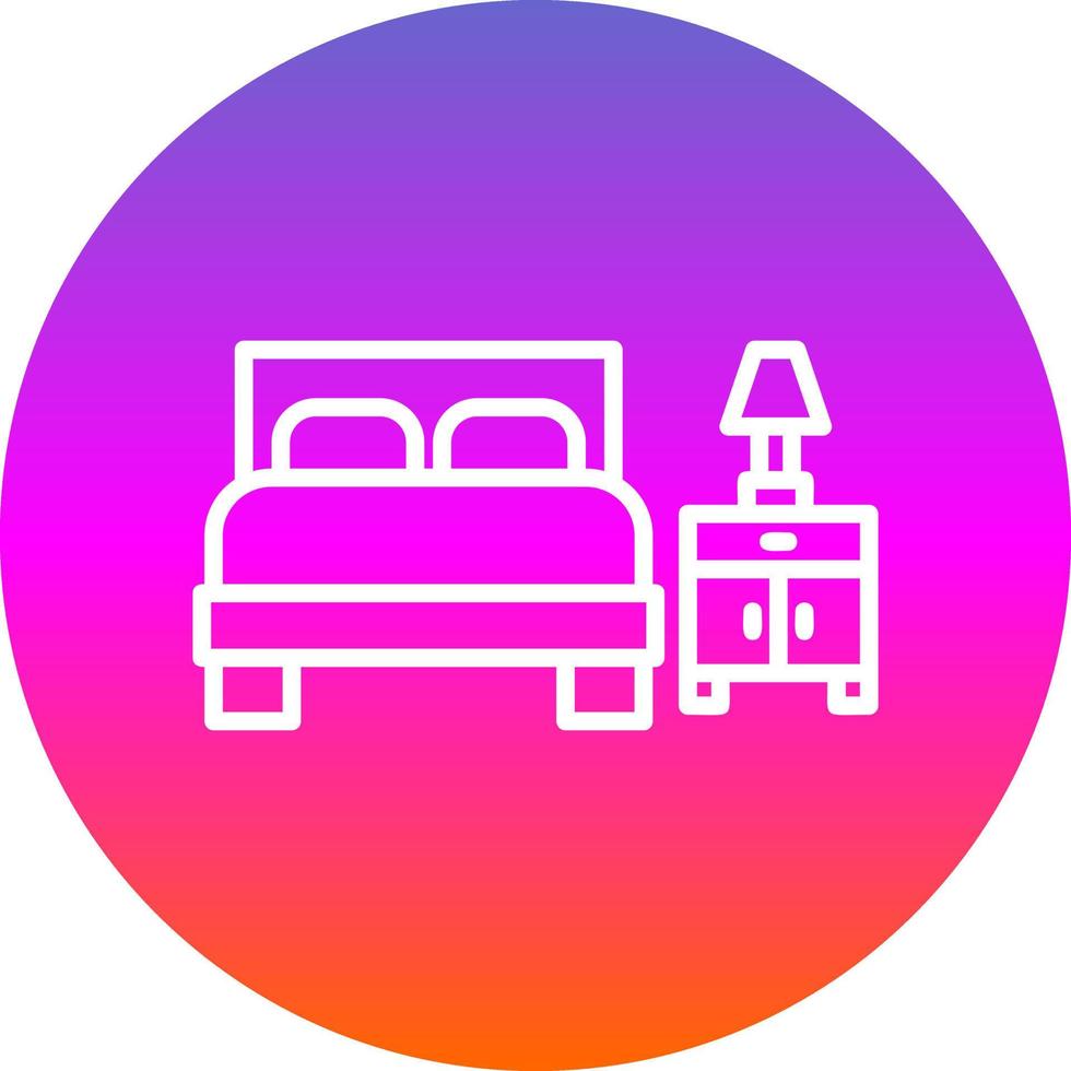 Rest Room Vector Icon Design