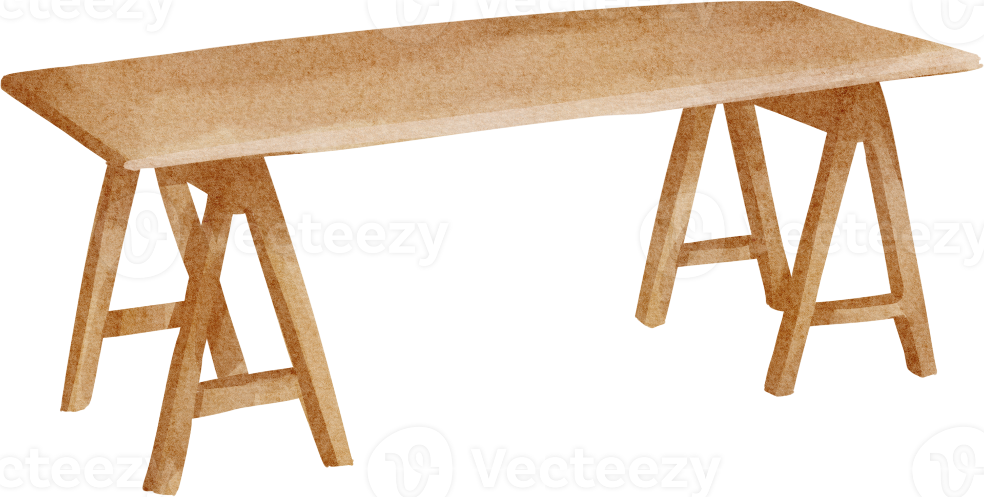 watercolor table clip art png