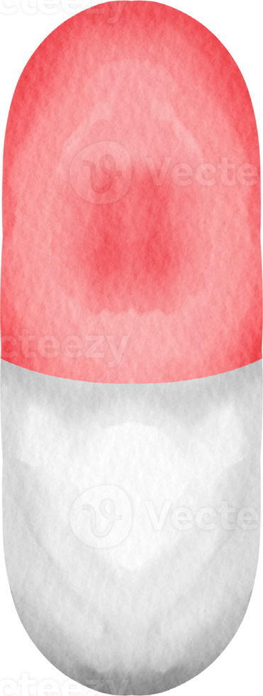 waterverf medisch capsule png