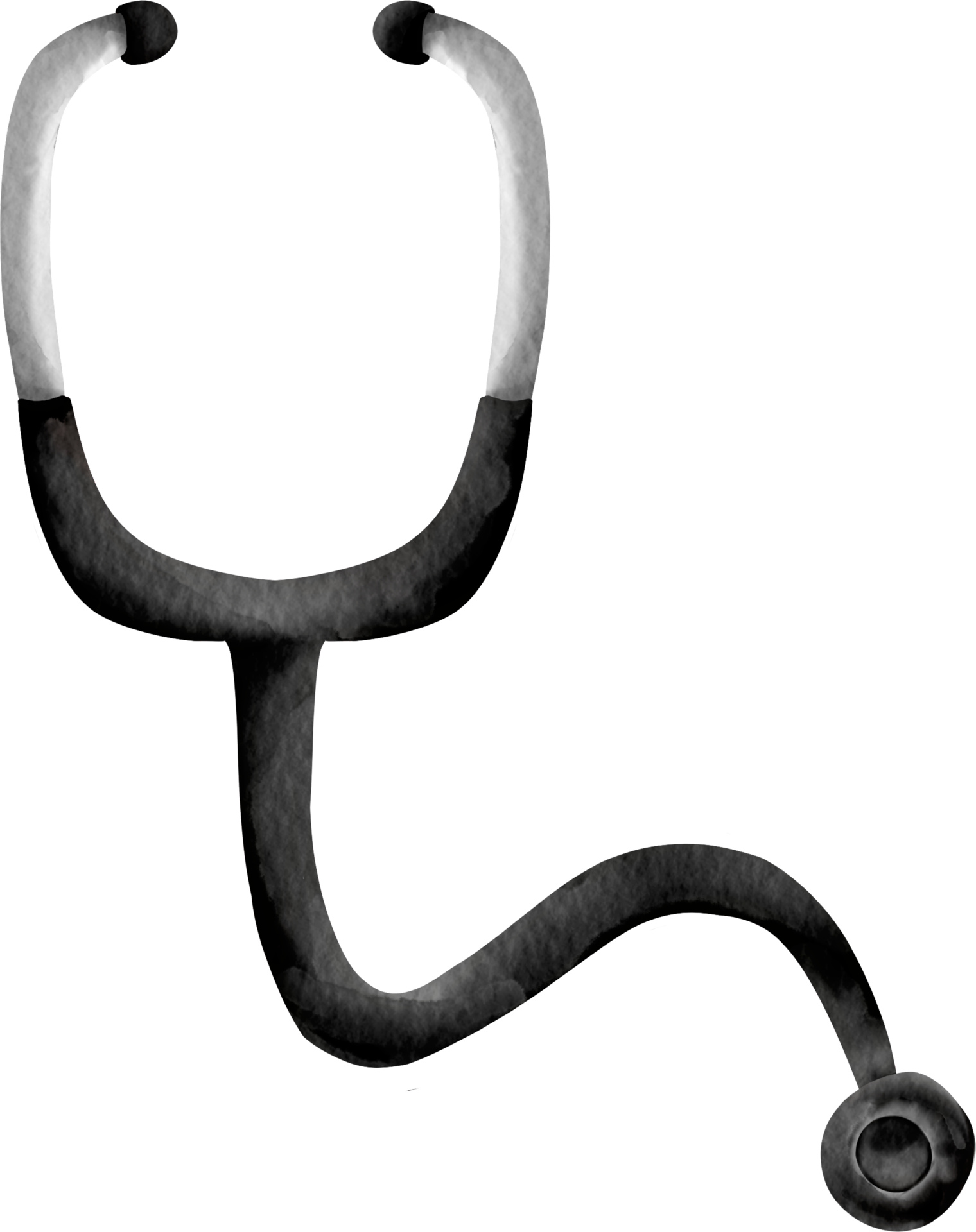 watercolor medical stethoscopes 16535666 PNG