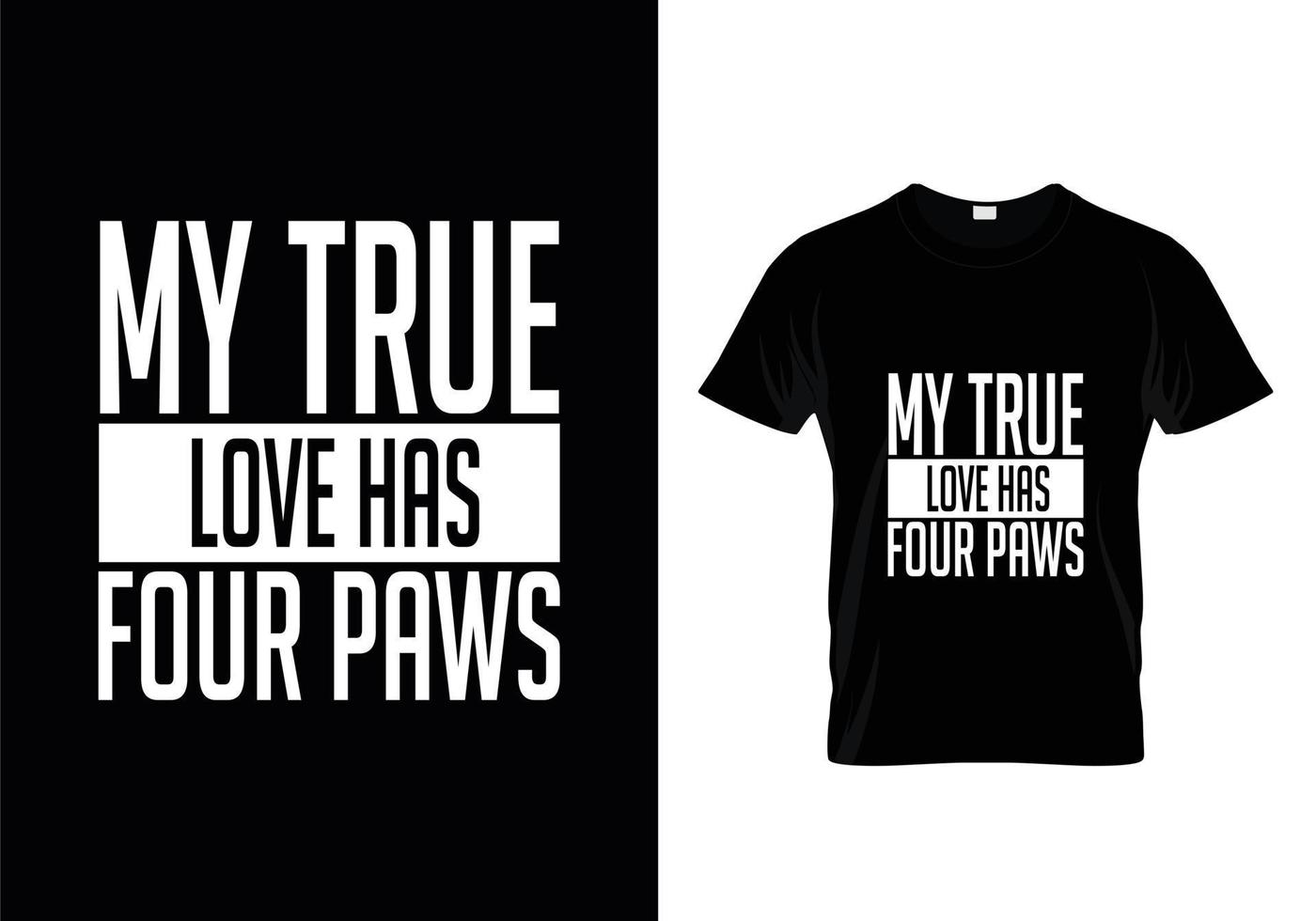 Dog t shirt design. Paw design for dog lovers. Saying - My dog thinks I am great. vector