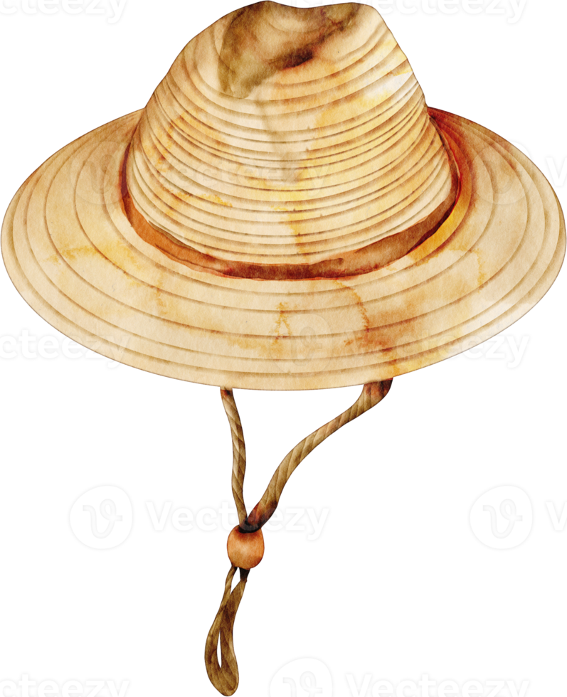 watercolor straw hat 16536003 PNG