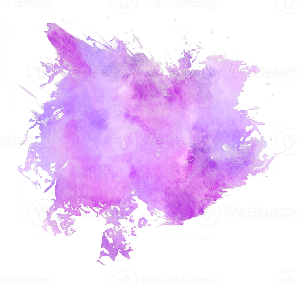 watercolor stain purple png