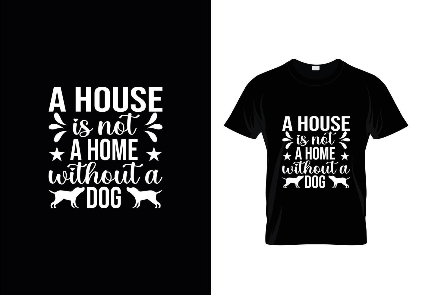 Dog t shirt design. Paw design for dog lovers. Saying - My dog thinks I am great. vector