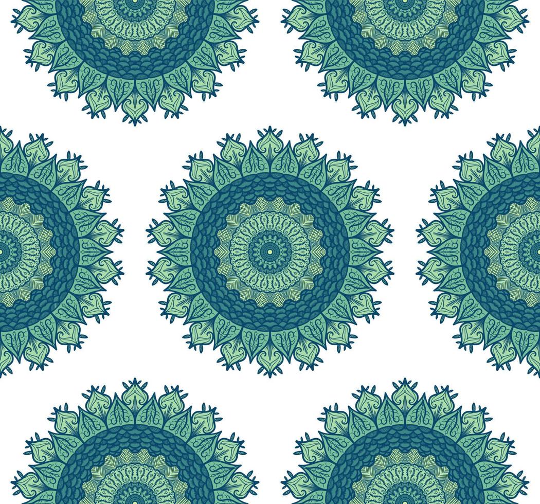Mandala Seamless Pattern vector