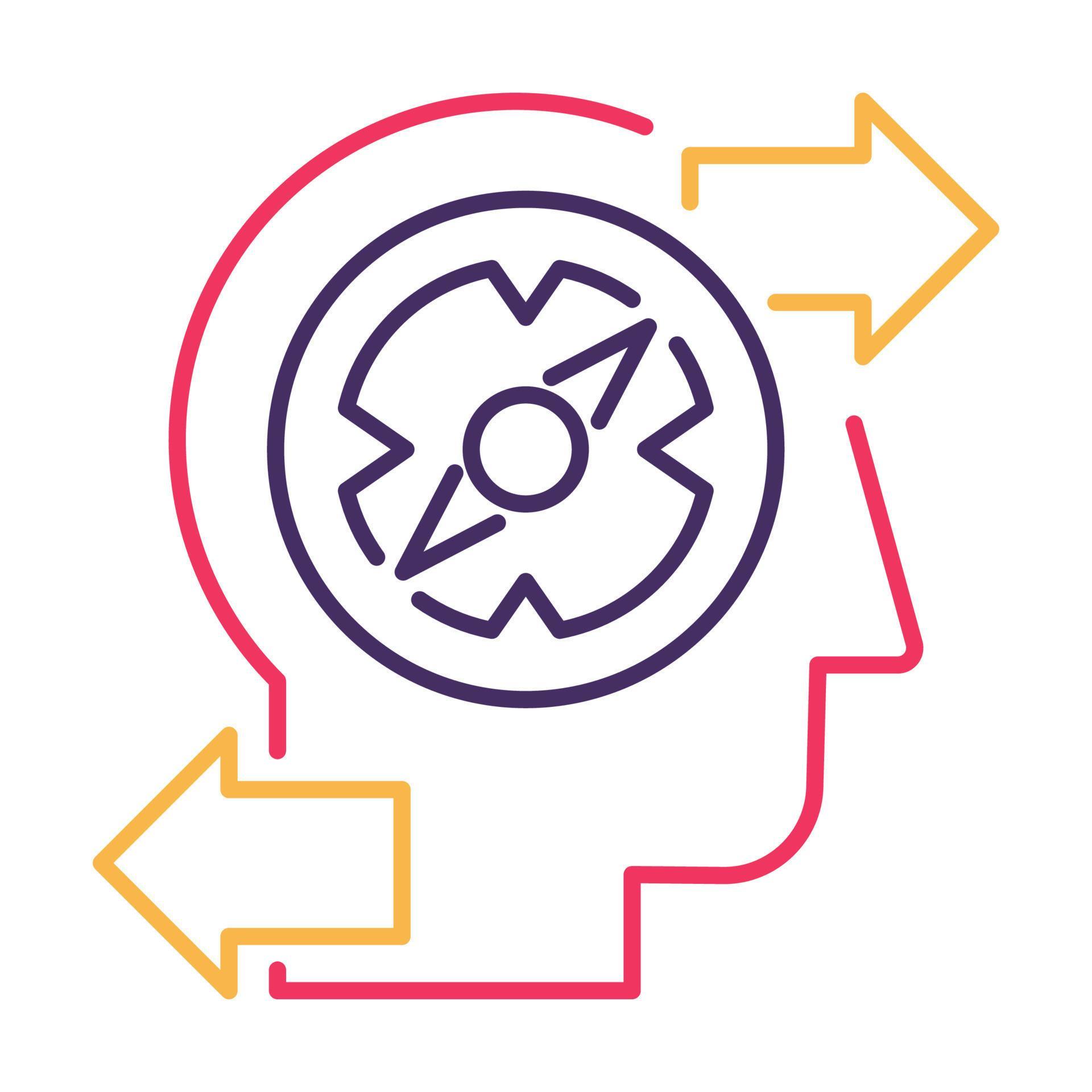 Finding problem solution thin line vector icon 16537097 Vector Art at ...