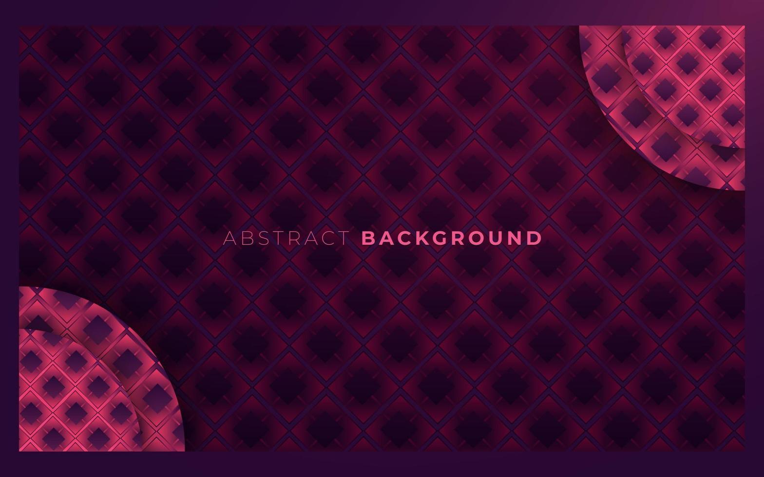 rounded magenta color background design-01 vector