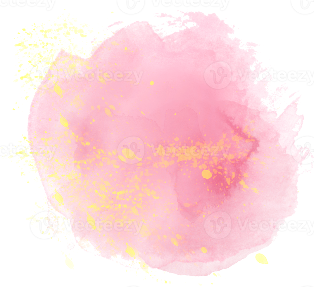 watercolor pink stain png