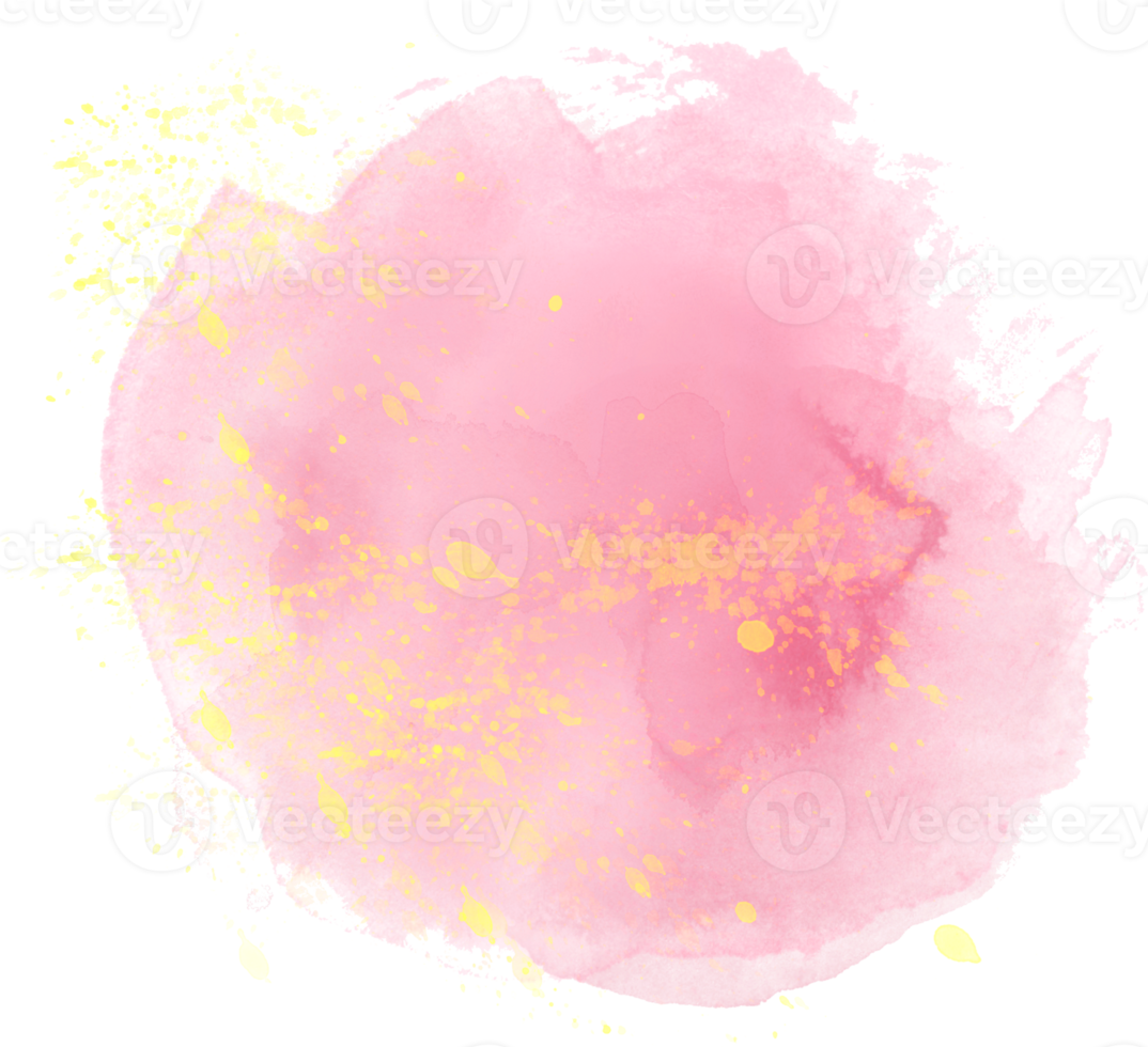 watercolor pink stain png