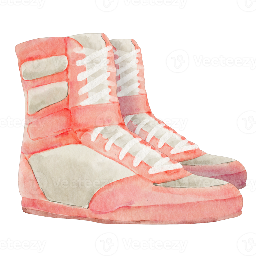 watercolor sneaker clip art png