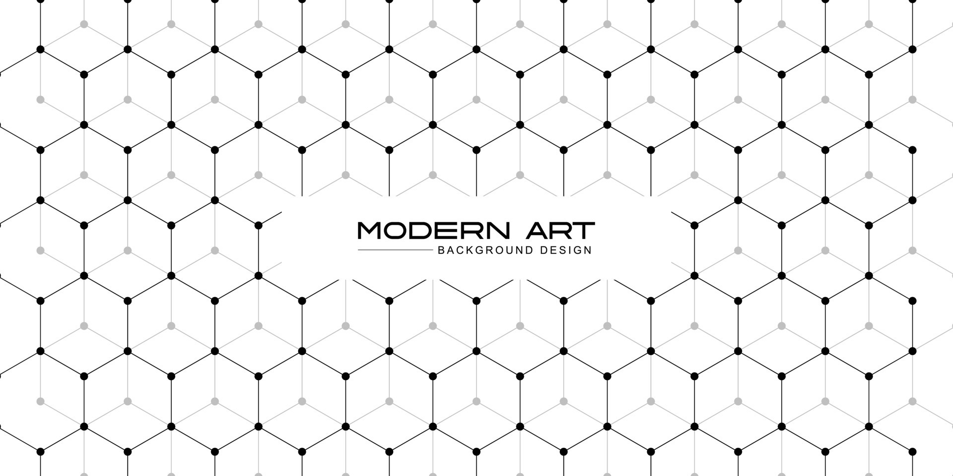 Hexagon pattern background for future technology design. Abstract ...