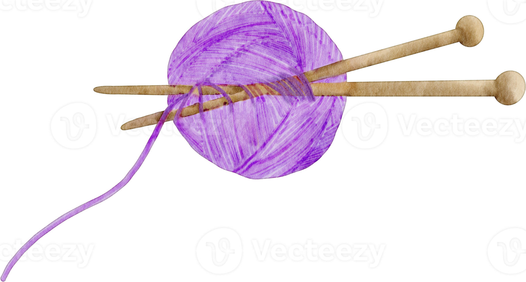 Knitting needle Crochet Yarn , Craft transparent background PNG clipart