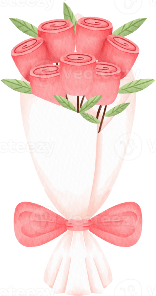 watercolor rose clip art png