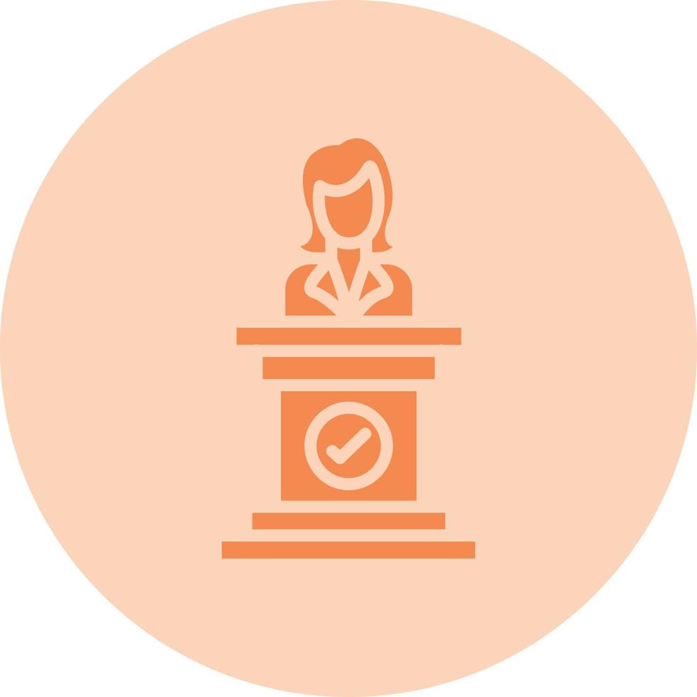 Pulpit Vector Icon