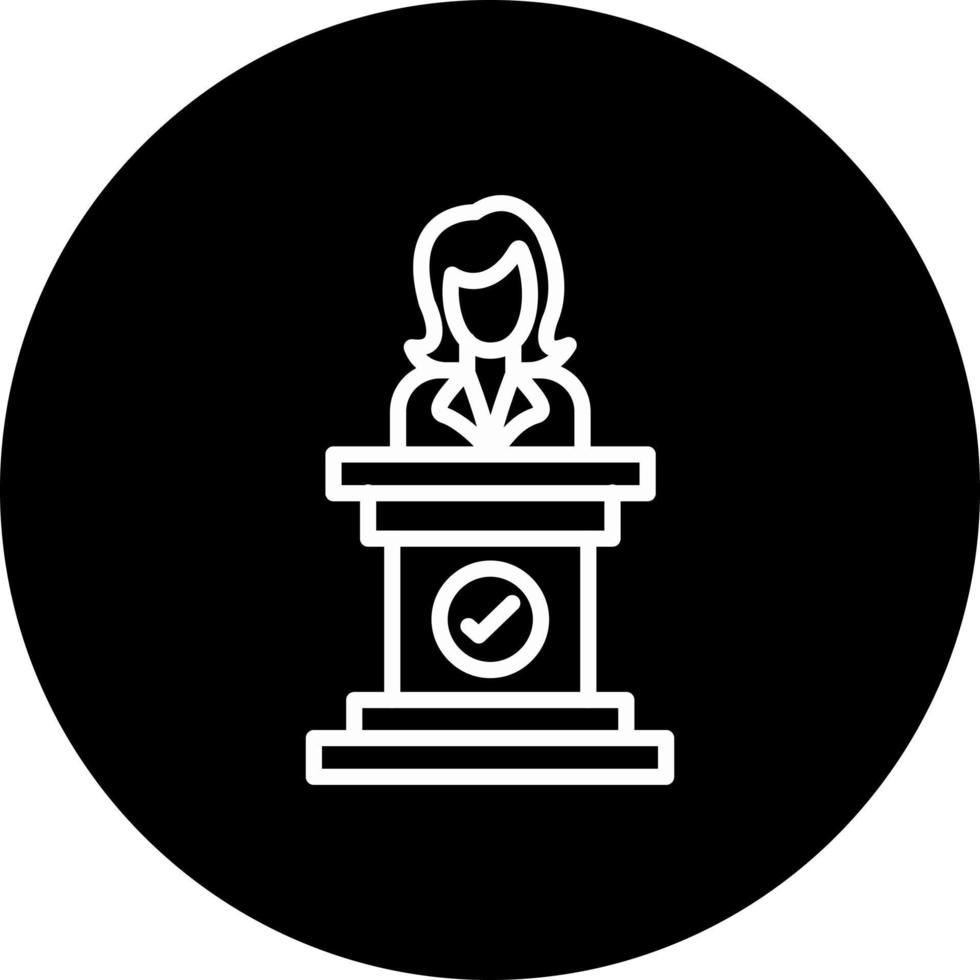 Pulpit Vector Icon