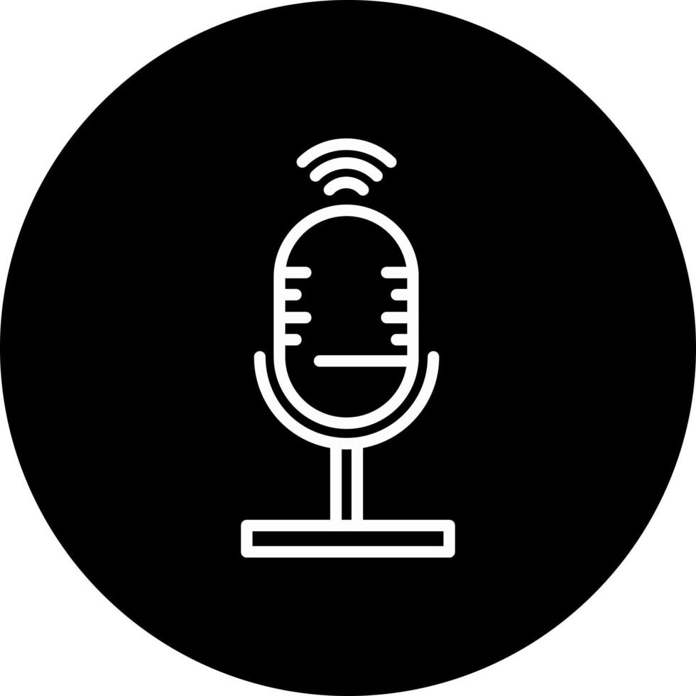 Voice Control Vector Icon